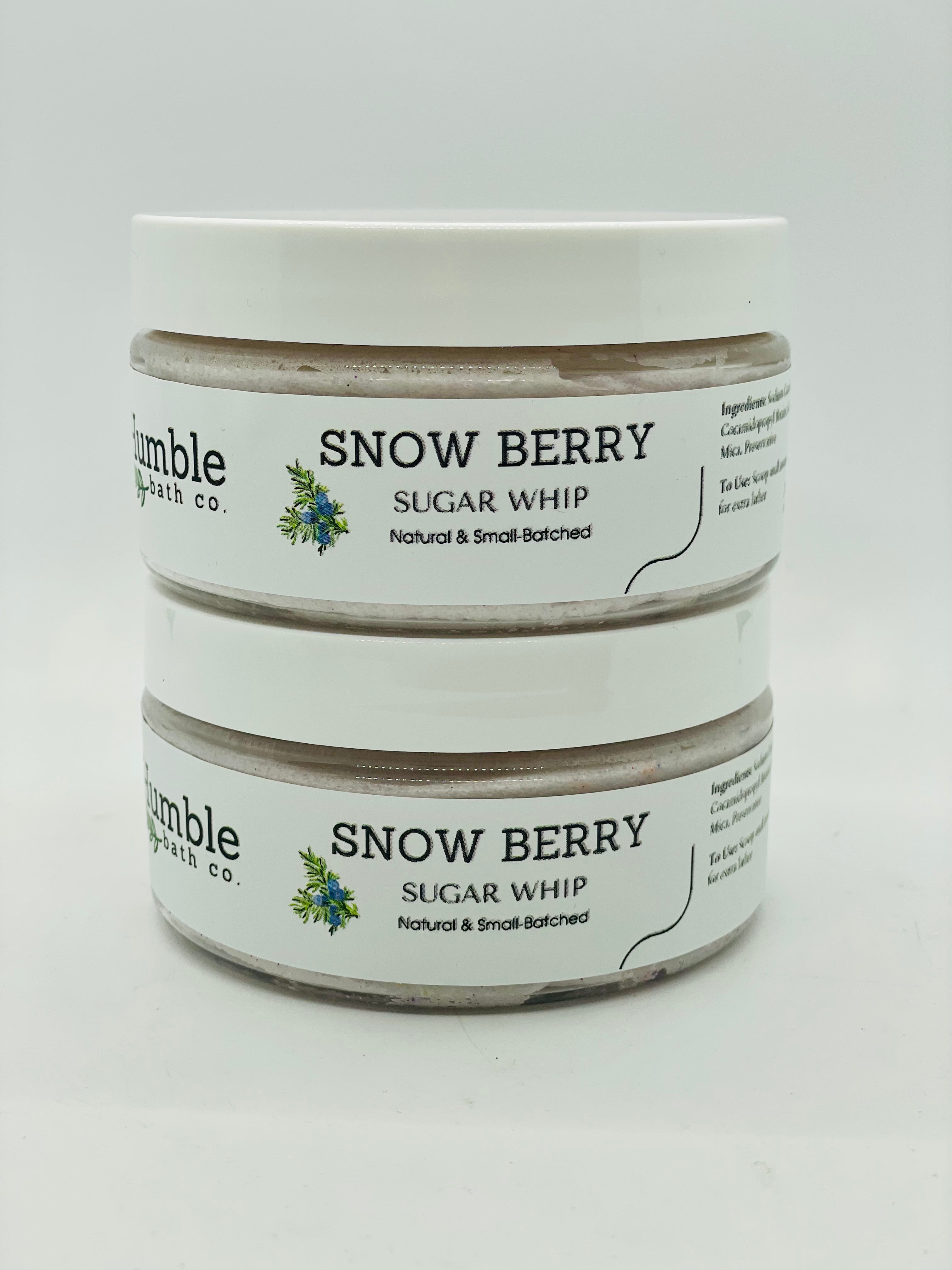 Snow Berry Sugar Whipped Soap