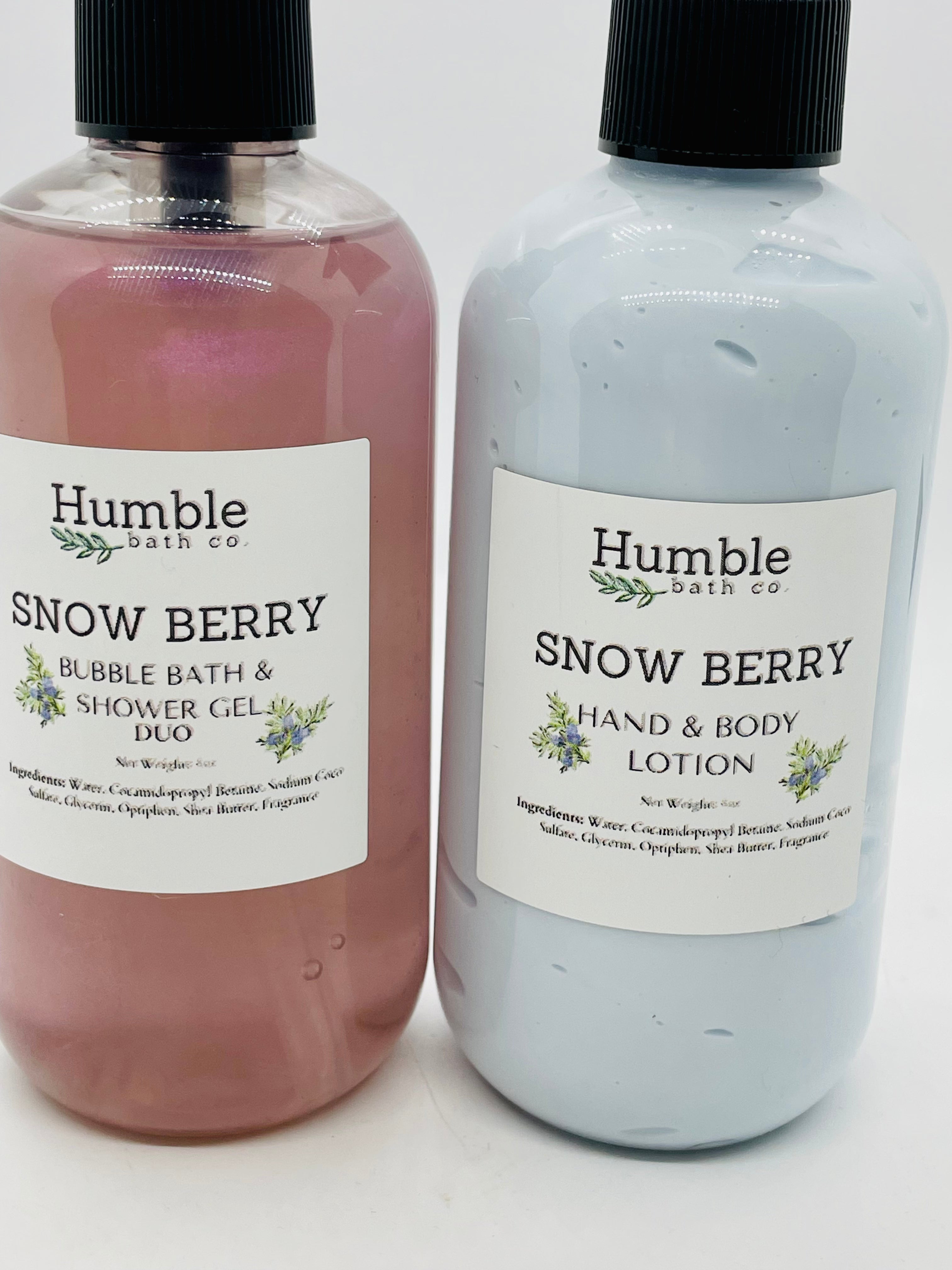 Snow Berry Bubble Bath & Shower Gel Duo