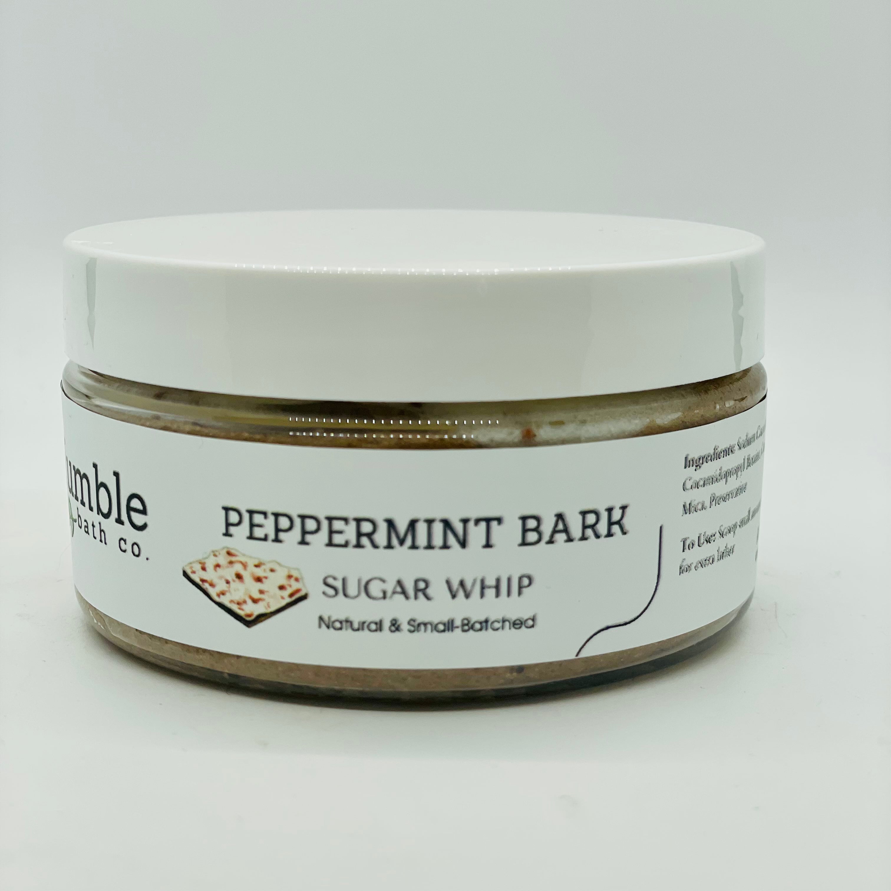 Peppermint Bark Sugar Whipped Soap