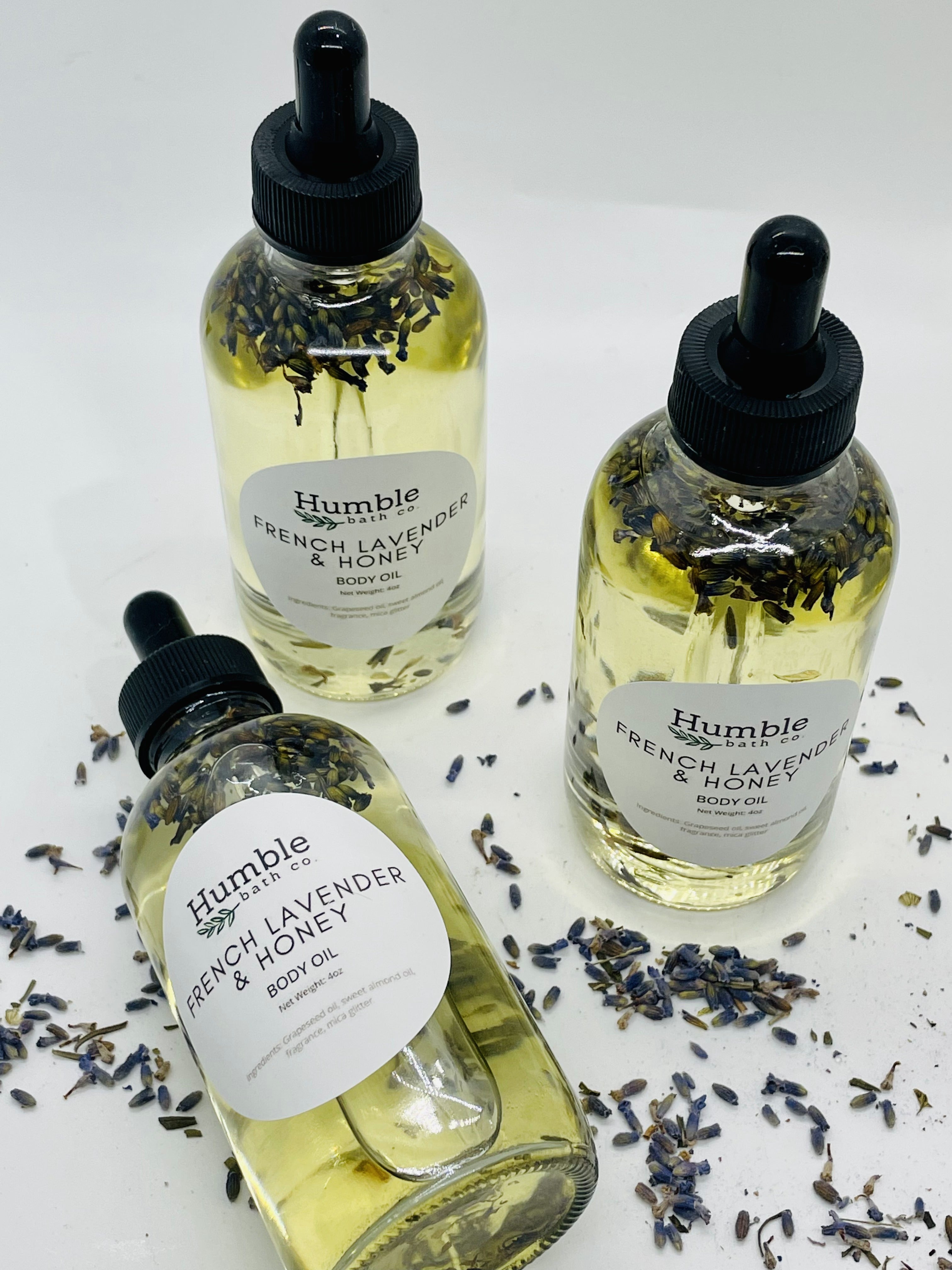 French Lavender & Honey Bath & Body Oil