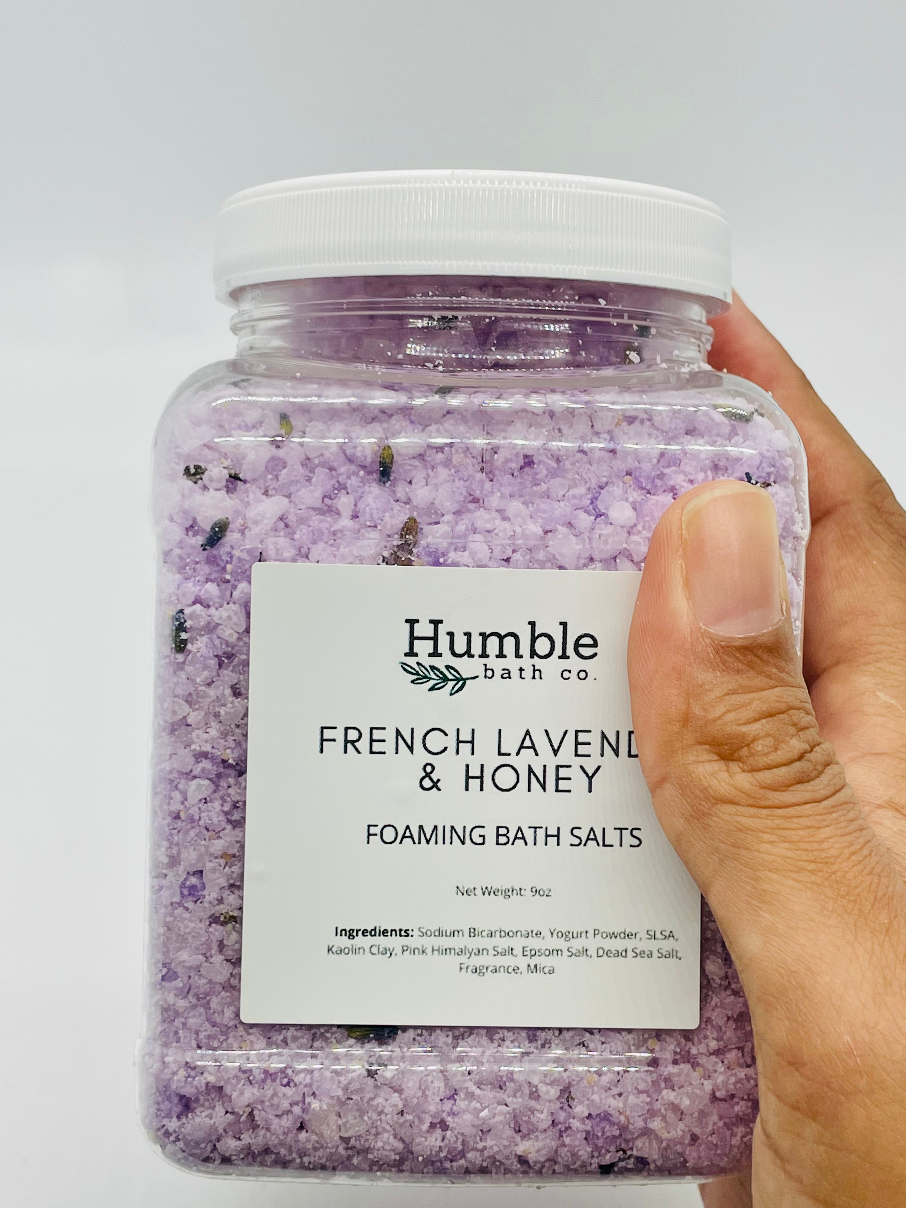 French Lavender Foaming Bath Salts