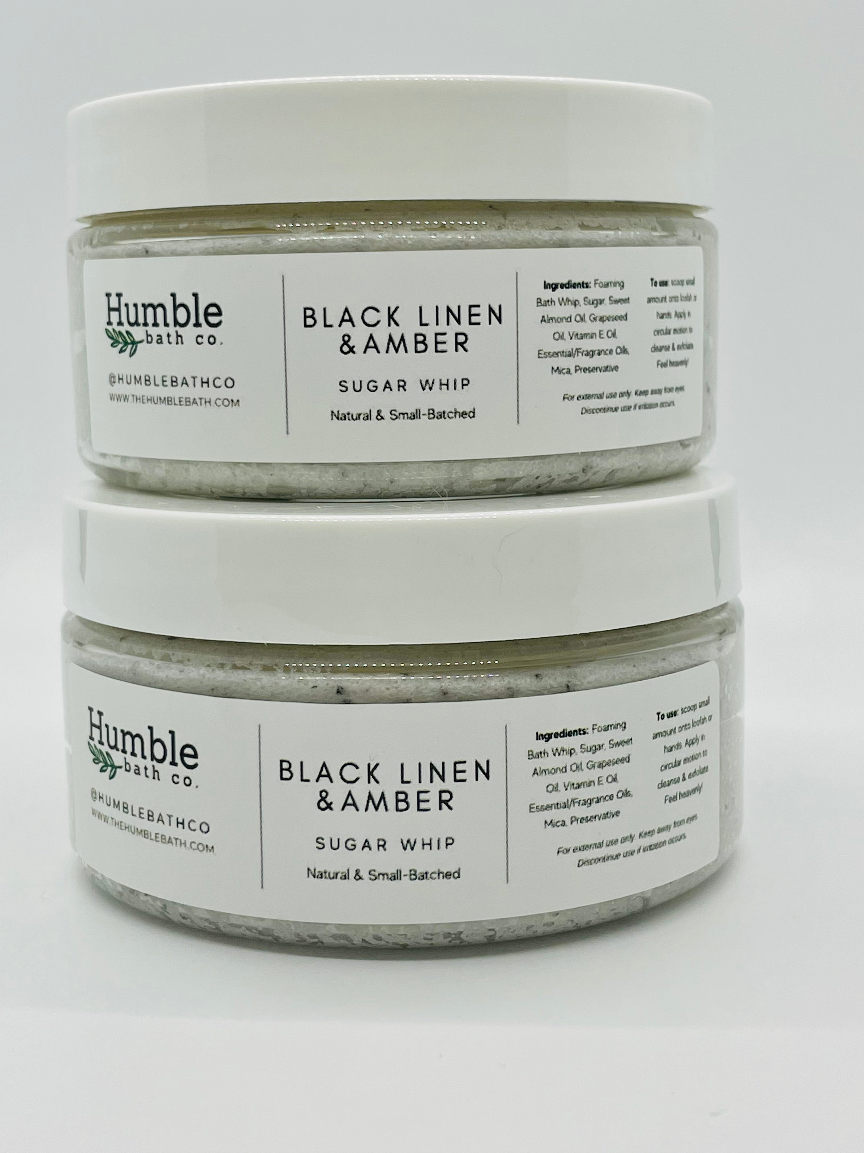 Black Linen & Amber Sugar Whip
